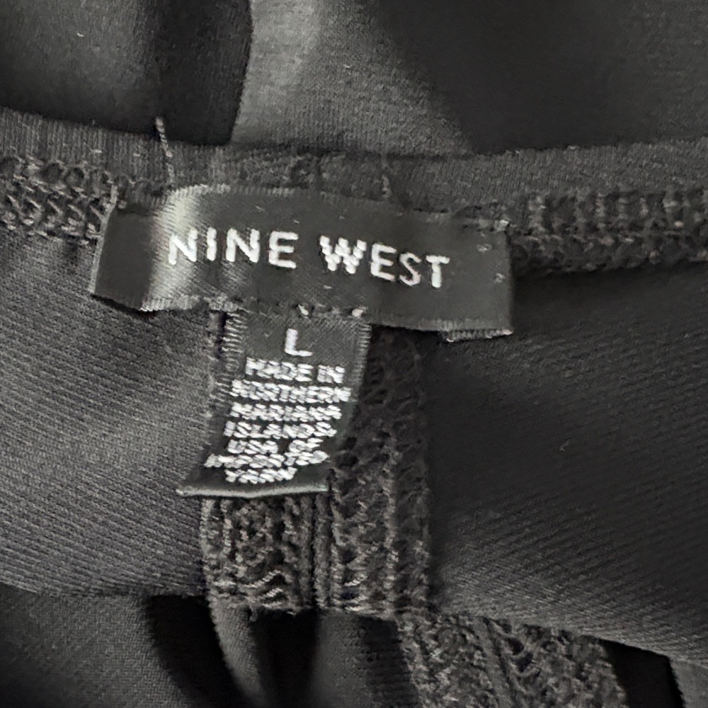 Nine West Asymmetrical Black Skirt - Picture 7 of 9